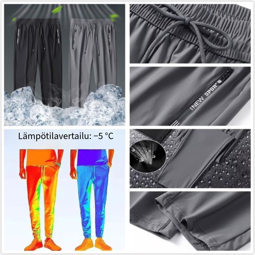Unisex ultrastretch nopeasti kuivuvat housut