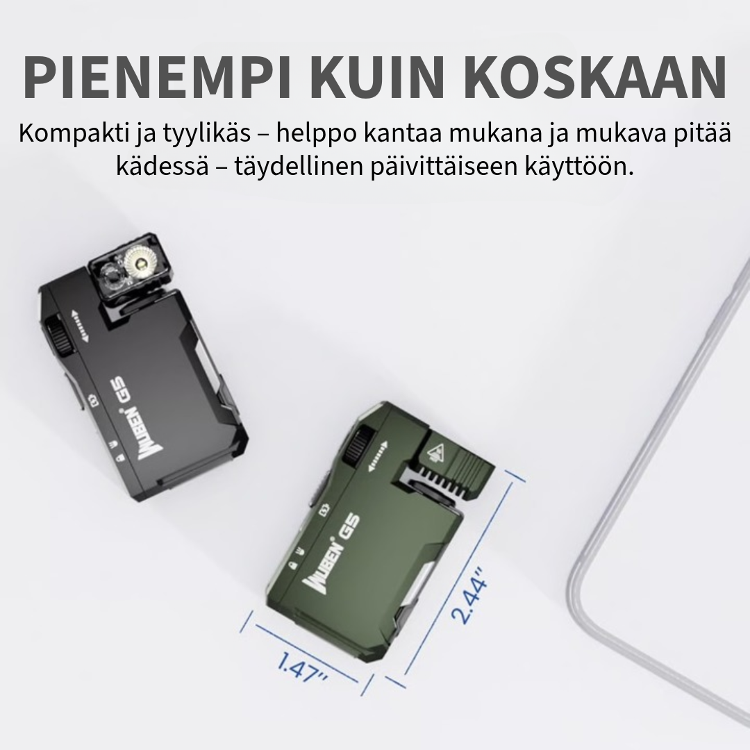 WUBEN™ G5 | Taskukokoinen LED-valaisin