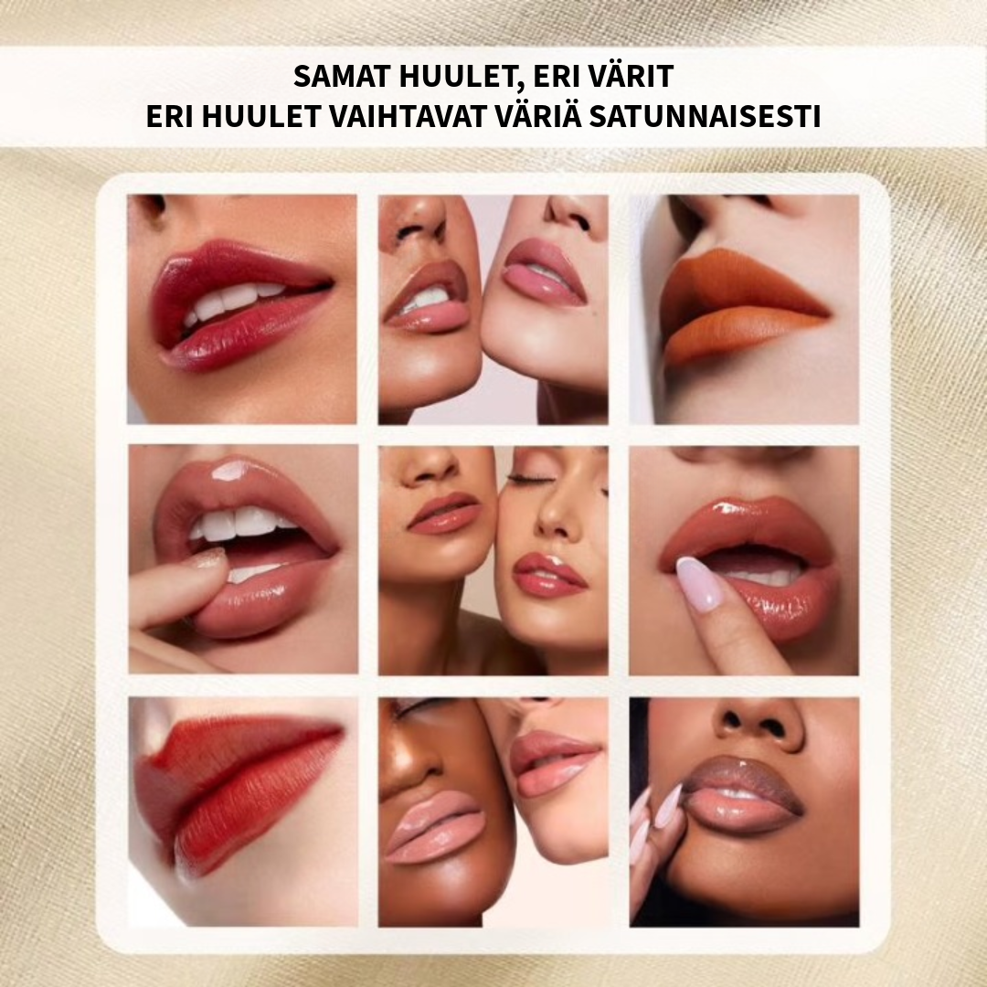 Väriä vaihtava huulipuna