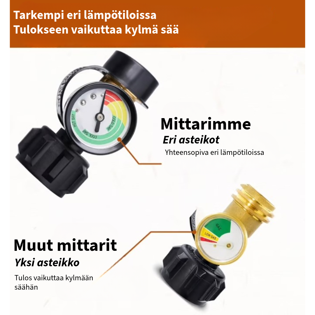 Ammattimainen Propaanikaasun Painemittari