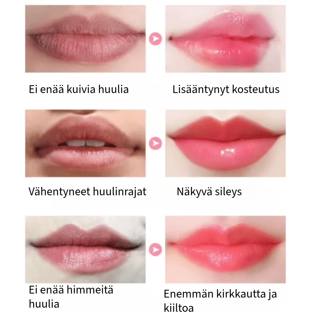 Väriä vaihtava huulipuna
