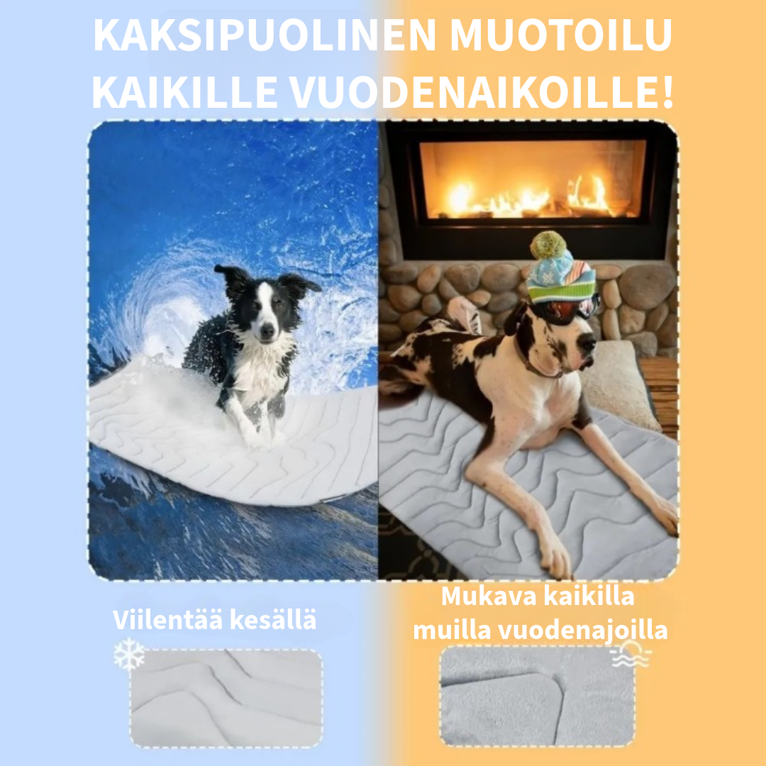 Innovatiivinen lemmikkien jäähdytyspeite