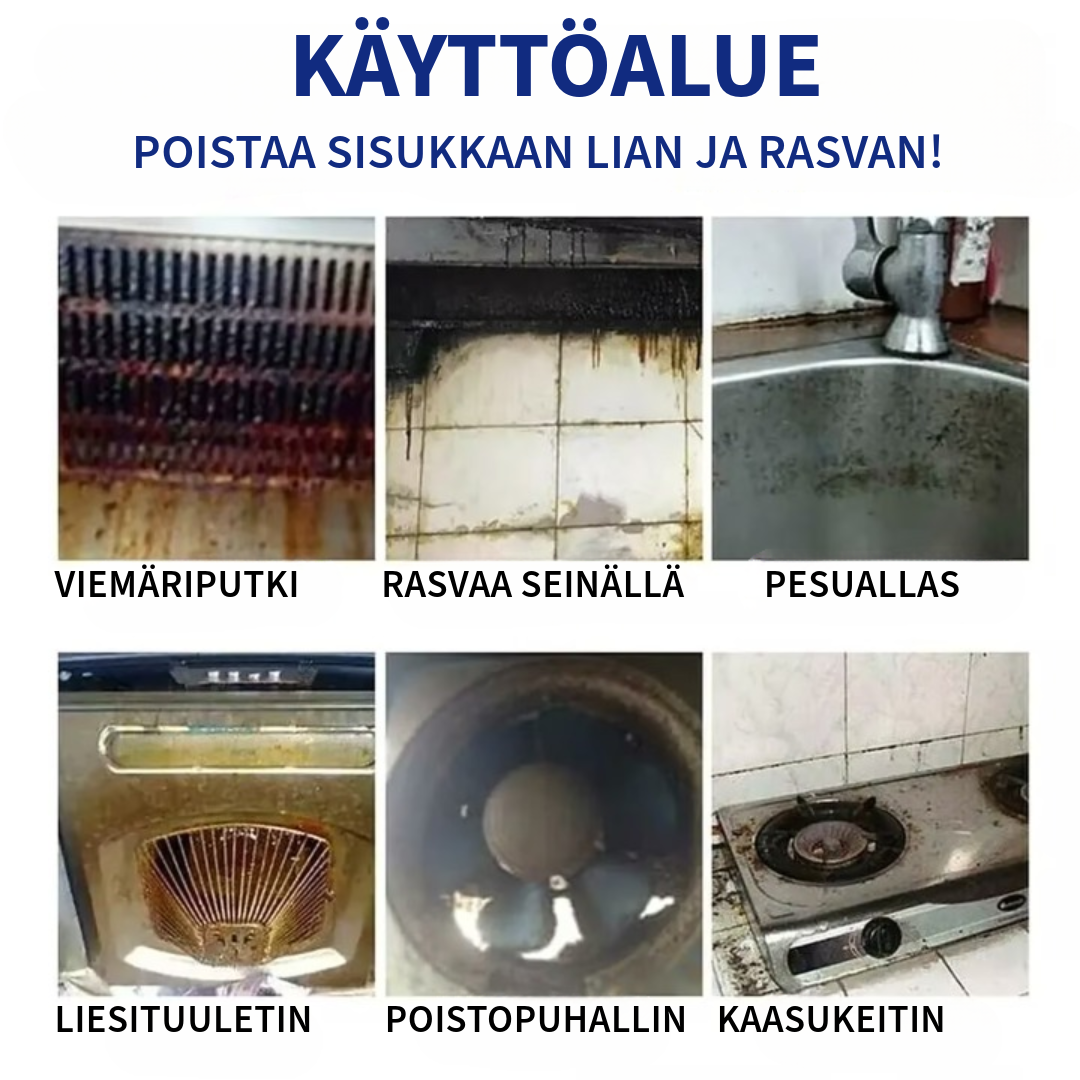 Taianomainen monipuhdistusaine
