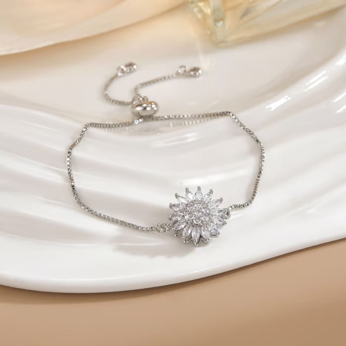 Ylellinen Auringonkukka-rannekoru