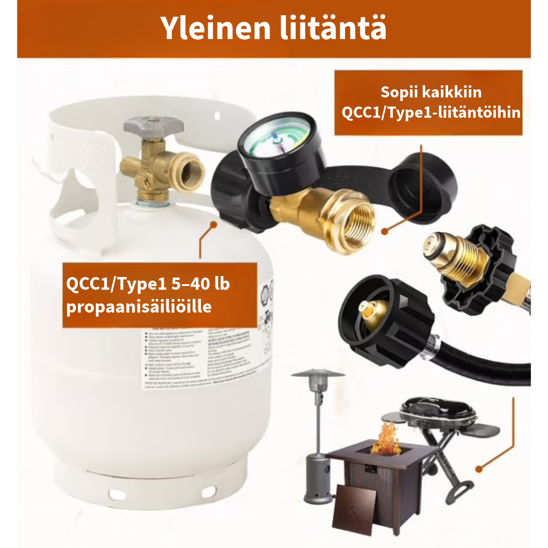 Ammattimainen Propaanikaasun Painemittari