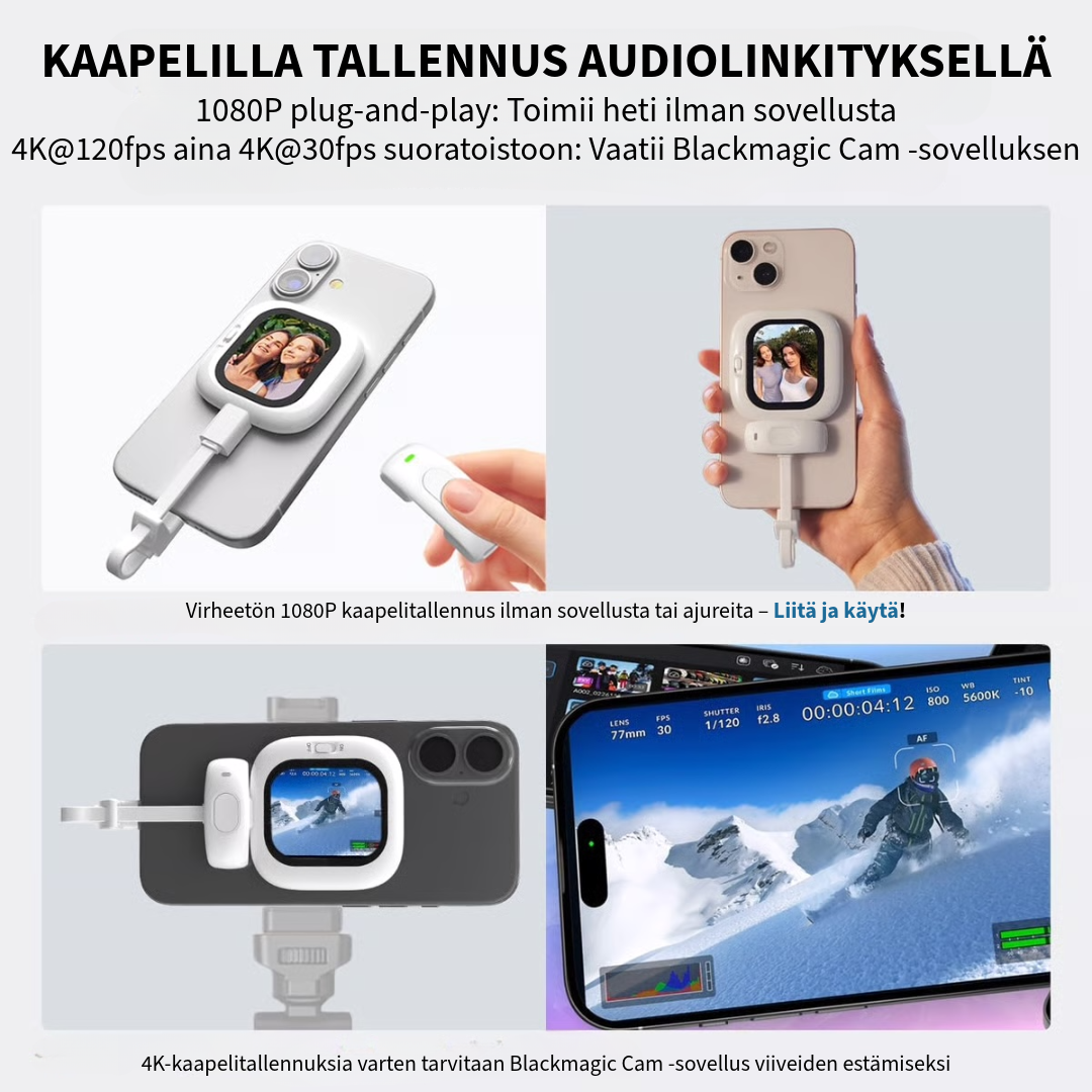 Selfie Monitor Mini Näyttö
