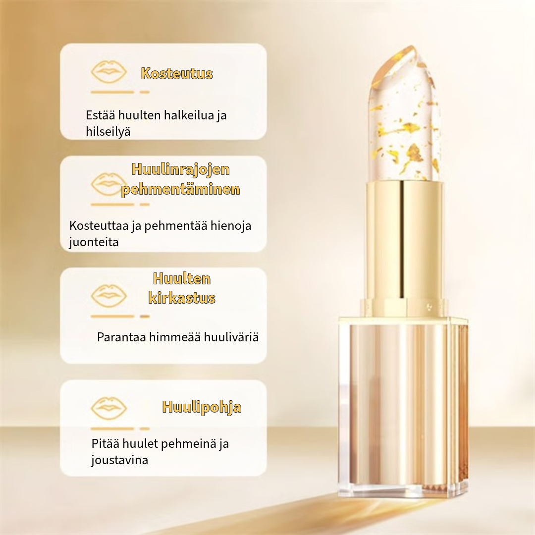 Väriä vaihtava huulipuna