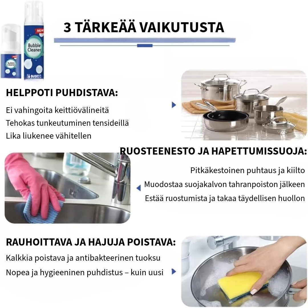 Taianomainen monipuhdistusaine