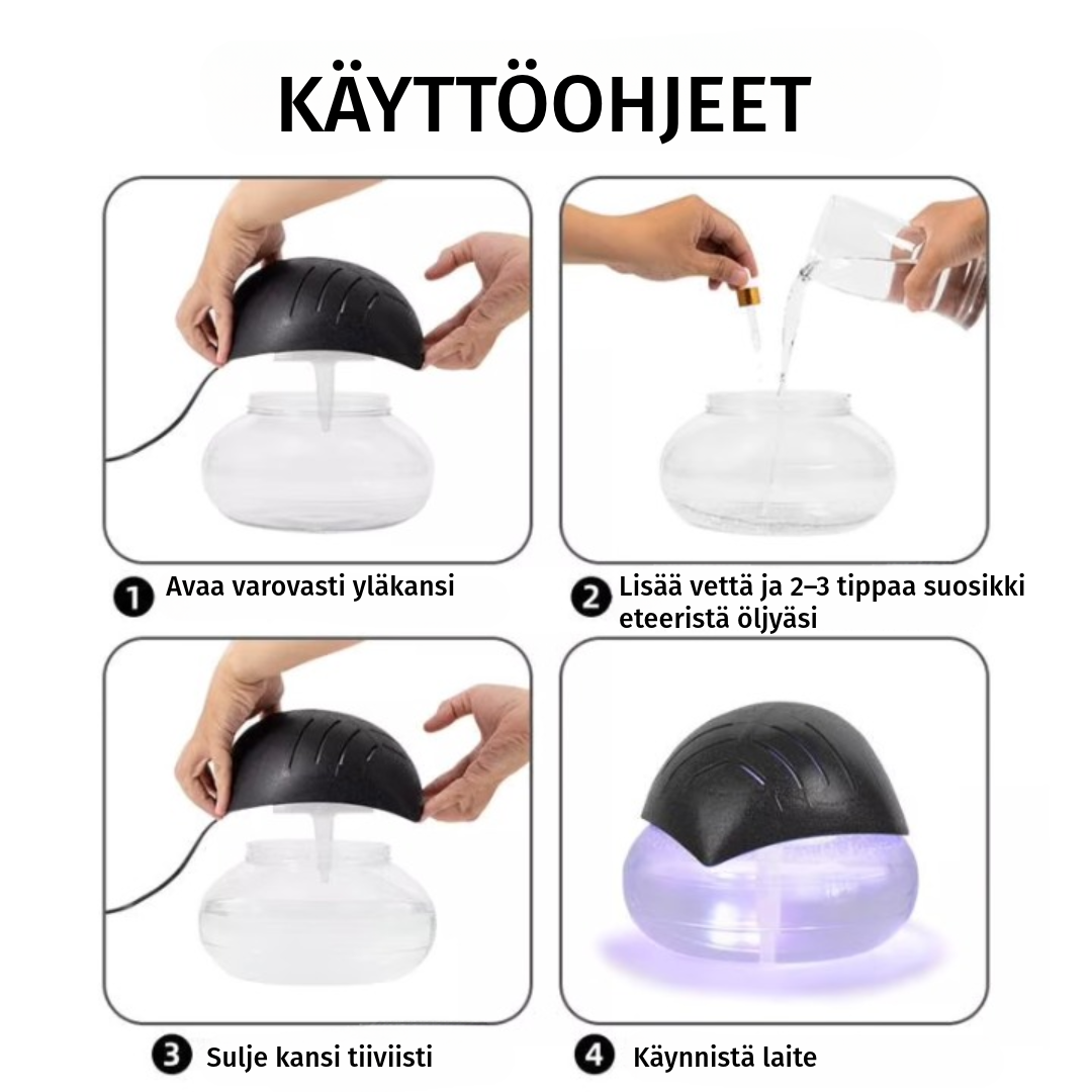 Ammattitason ilmanpuhdistin