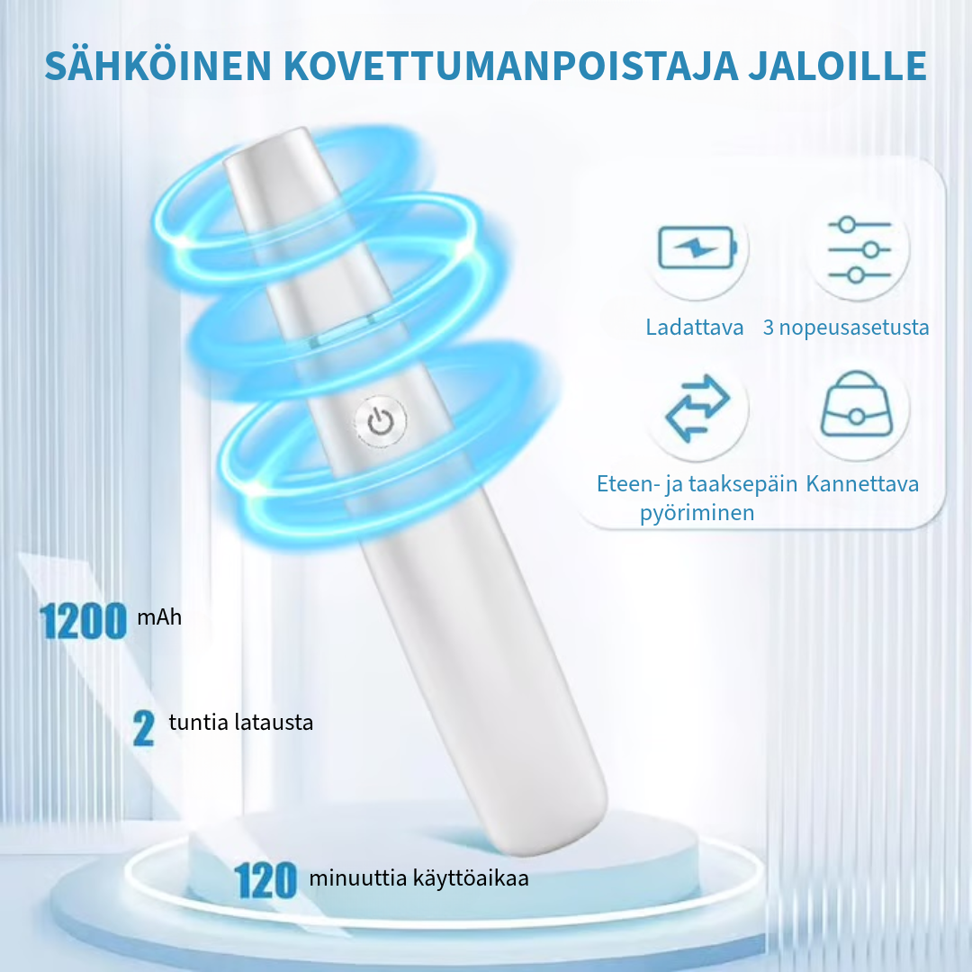 Sähköinen kovettumanpoistaja