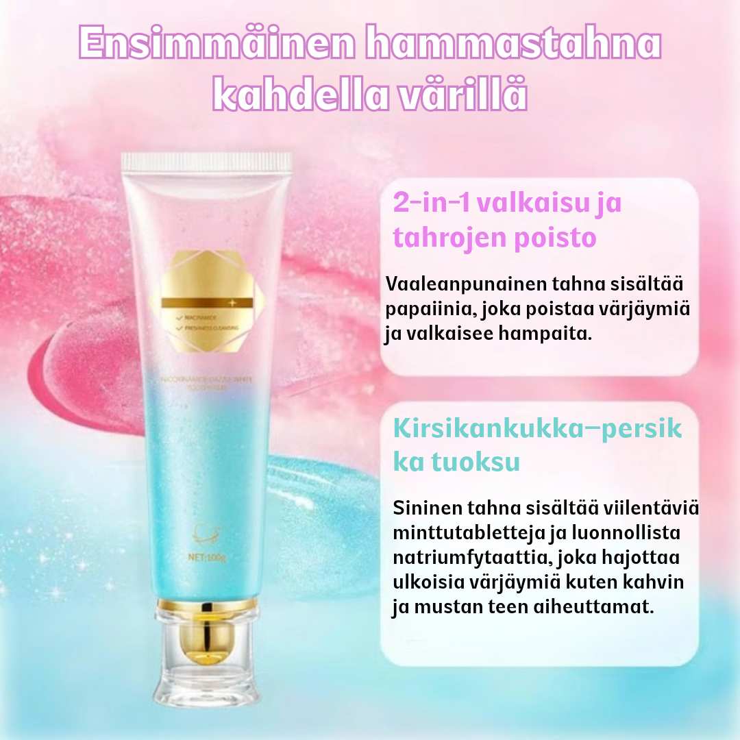 Valkaiseva hammastahna