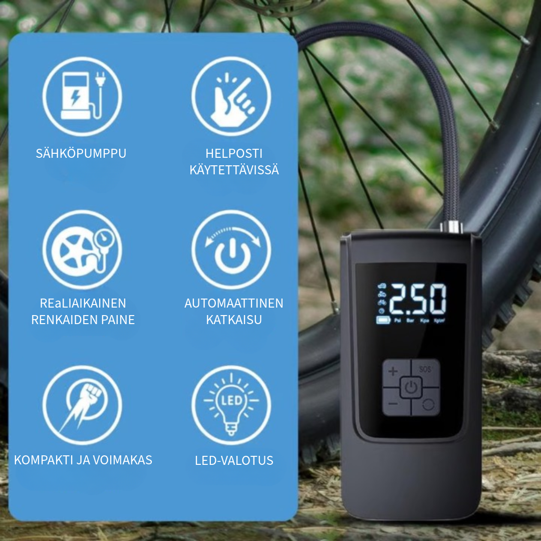 Kannettava Sähkökumi