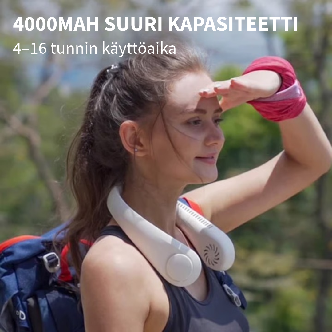 Kannettava niskatuuletin