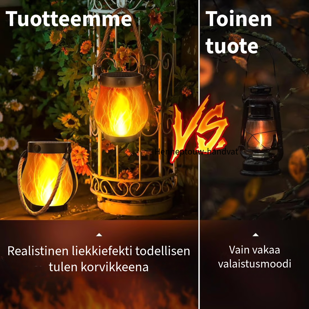 tanssivat lamput aurinkovalo lamppu