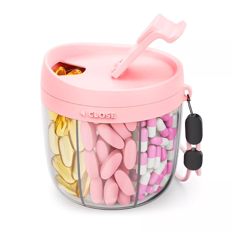 6-osainen Lääkepullo