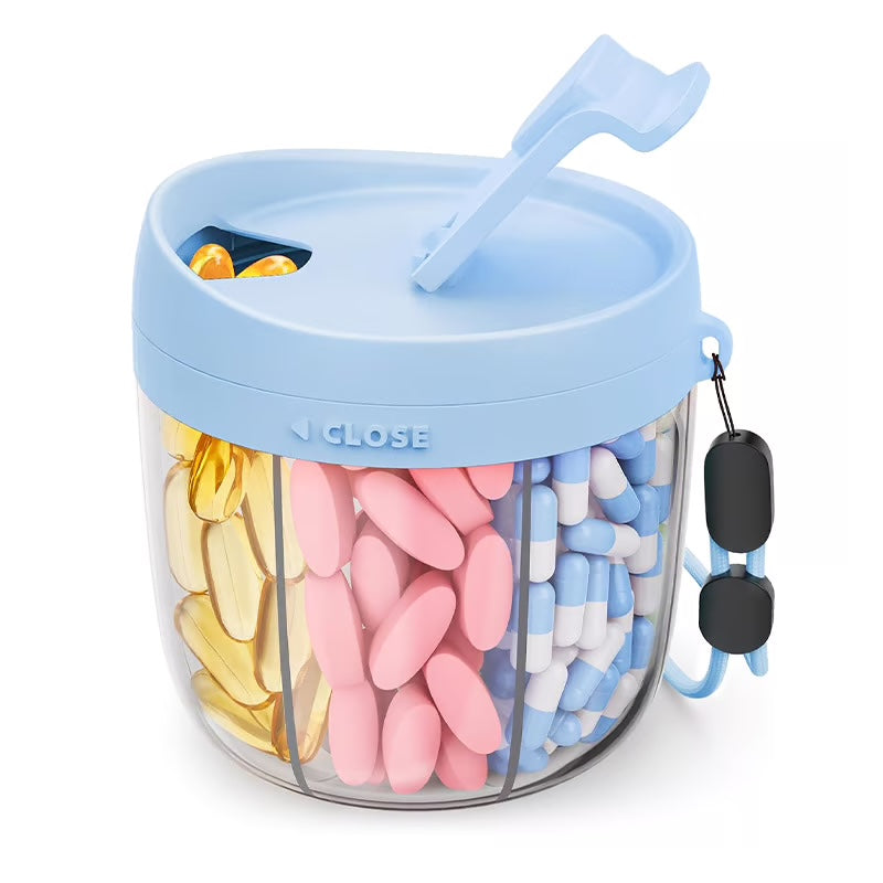 6-osainen Lääkepullo