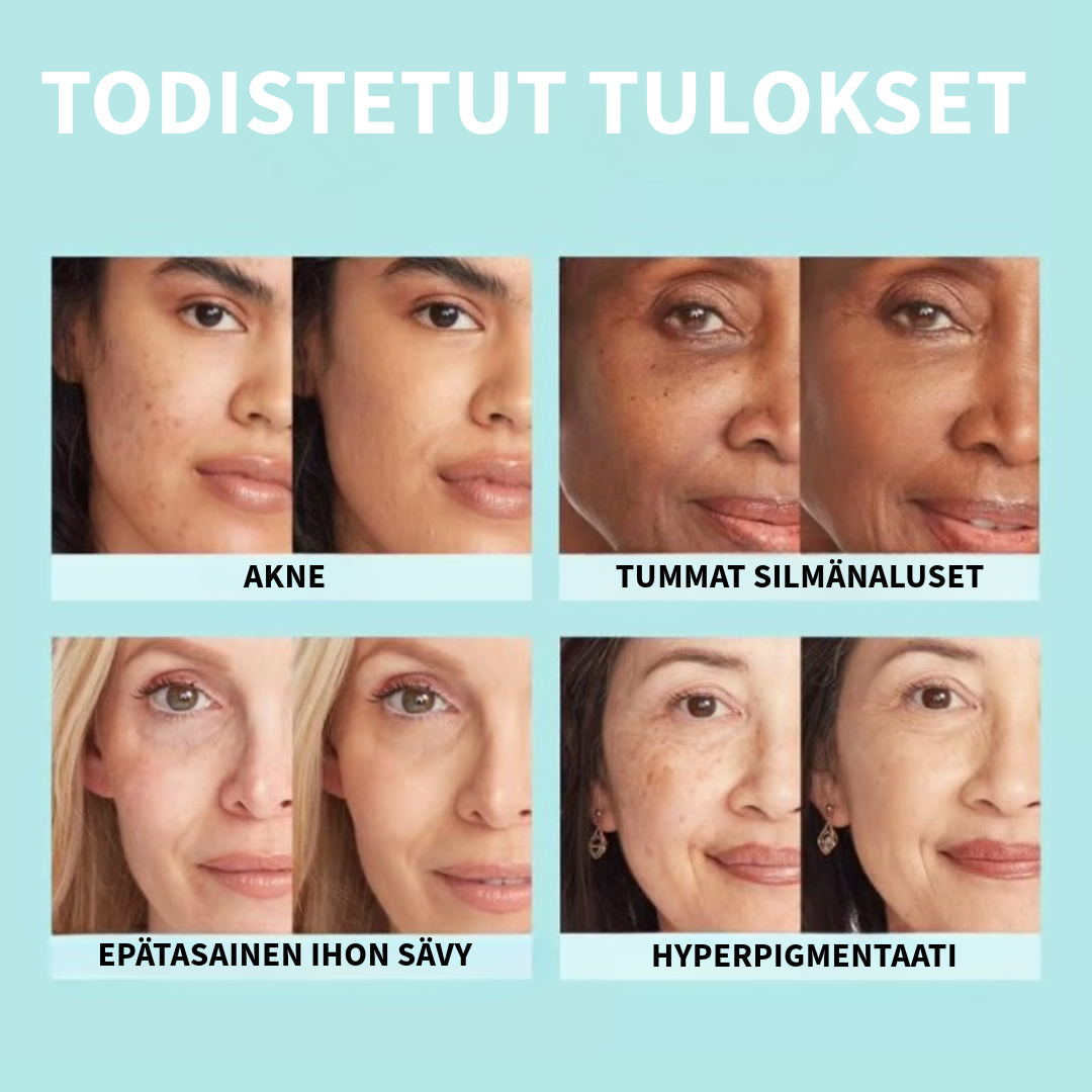 Vedenkestävä meikkivoide vartalolle ja kasvoille