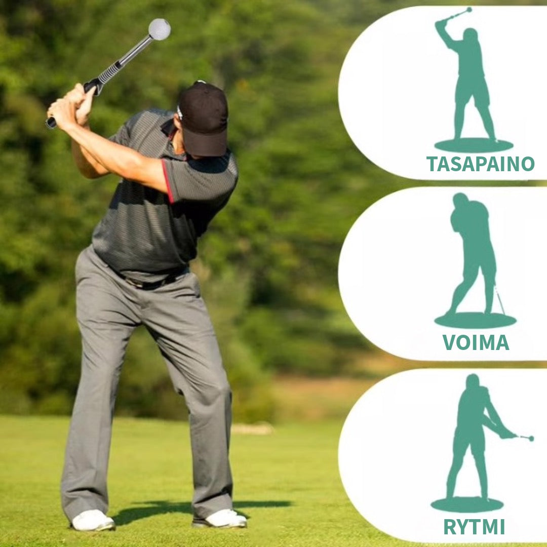 Teleskooppiklubi, laajennettava golfin harjoitusapu