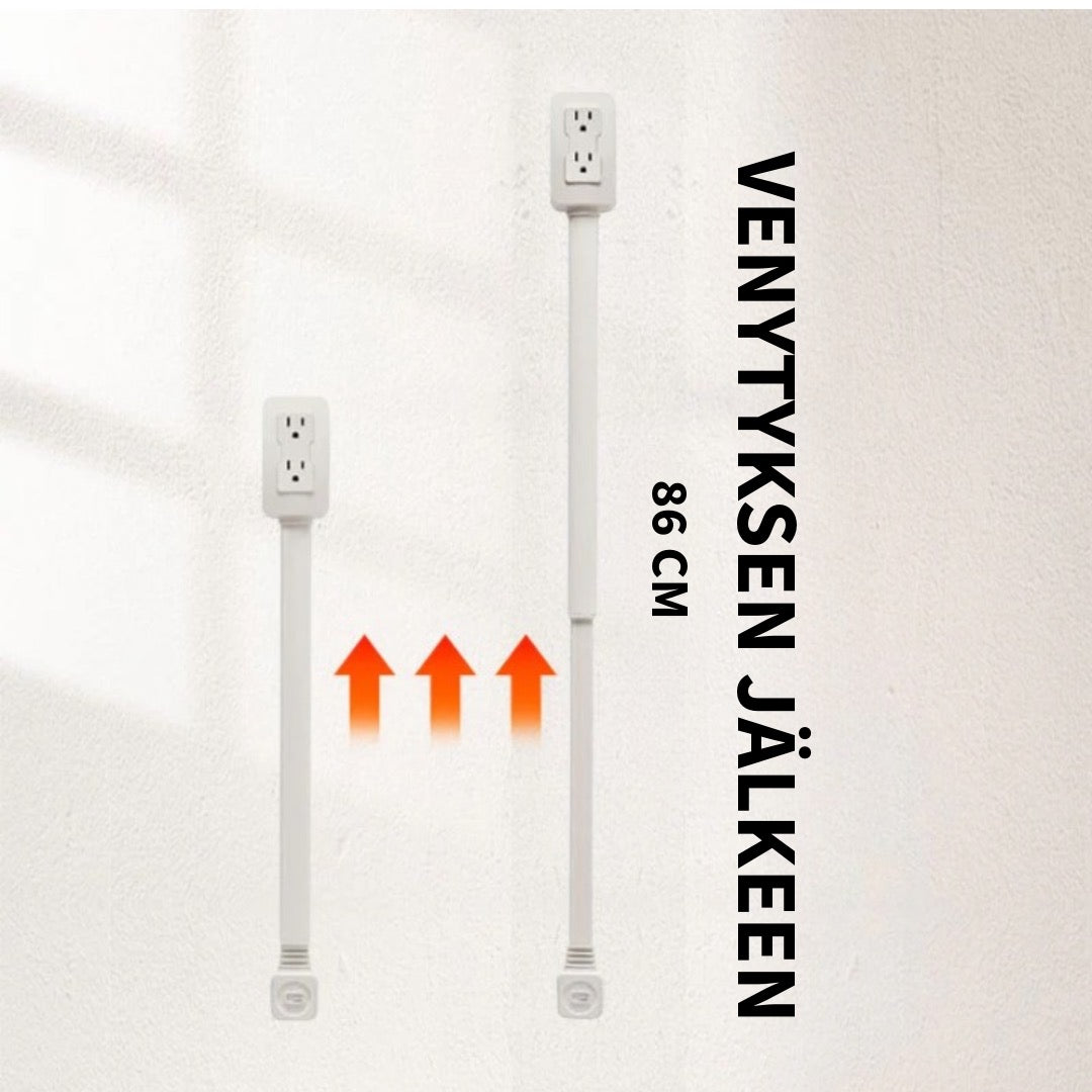 Kääntyvä Pistorasialaajennus