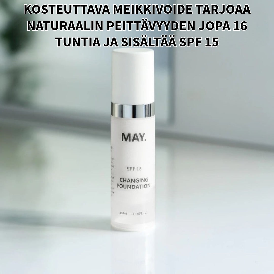 Meikkivoiteen vaihto