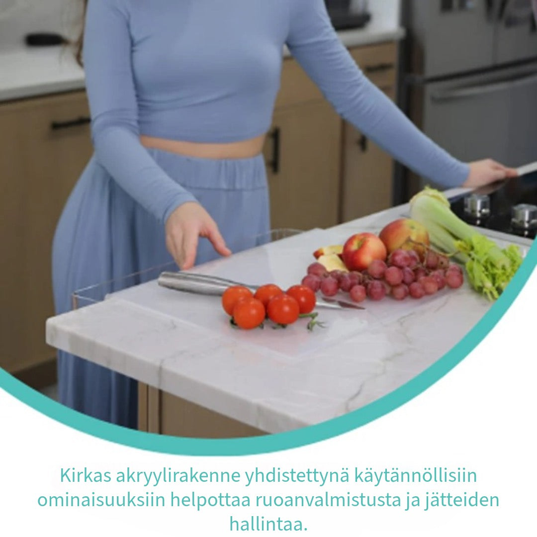 Akryylinen Leikkuulauta Reunalla