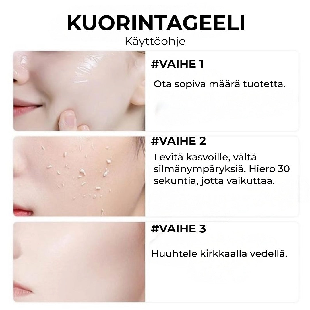 Syväpuhdistava Geeli Puhtautta Tuottavilla Ensyymeillä