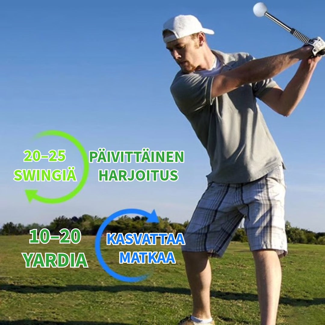 Teleskooppiklubi, laajennettava golfin harjoitusapu