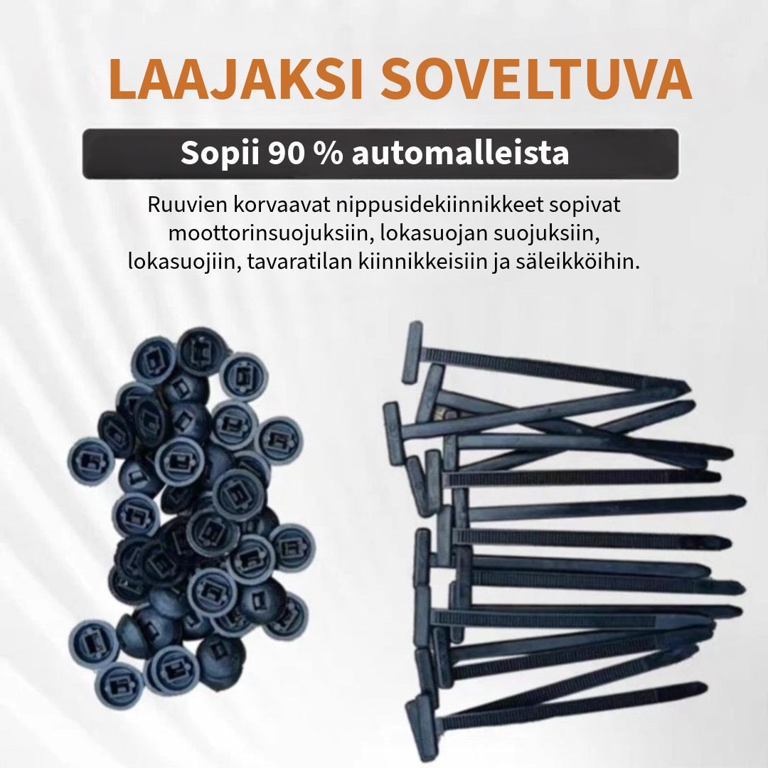 Yleiskäyttöinen Nylonkaapelisidekiinnike