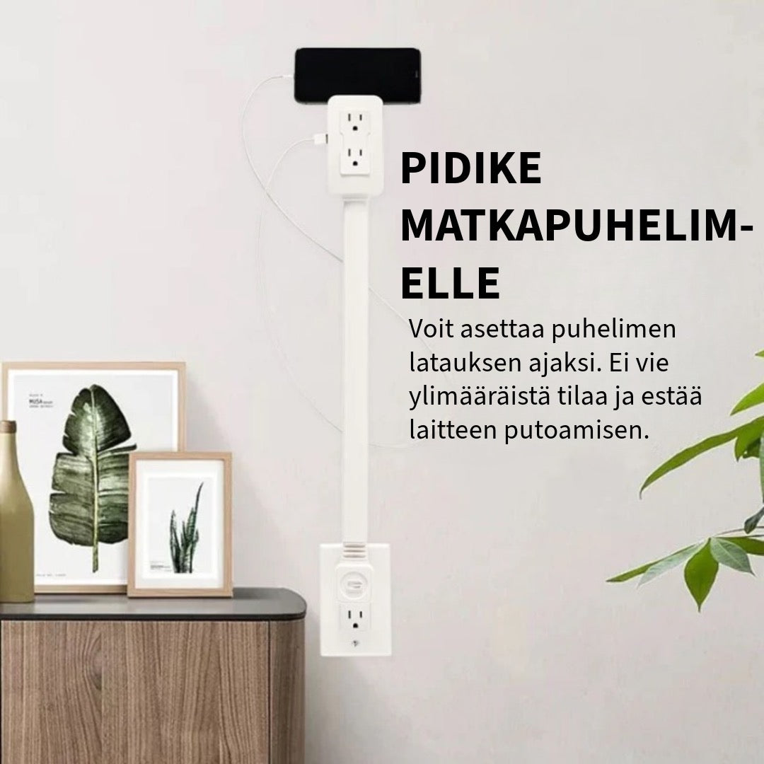 Kääntyvä Pistorasialaajennus