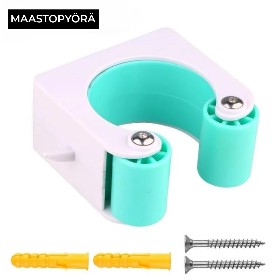 Tilaa säästävä pyörän pyöränpidike