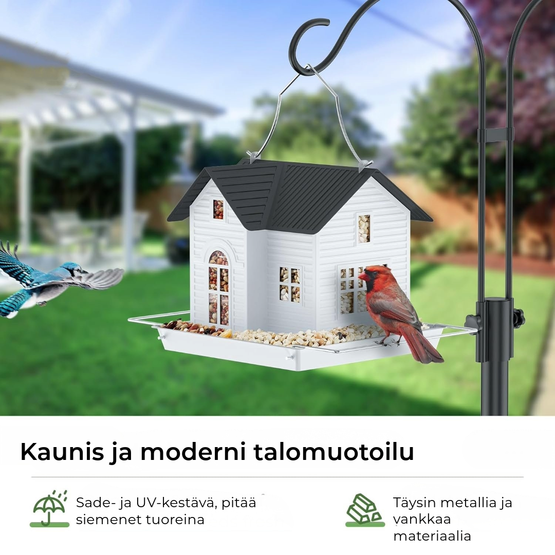 Aurinkokäyttöinen Linnunpönttö