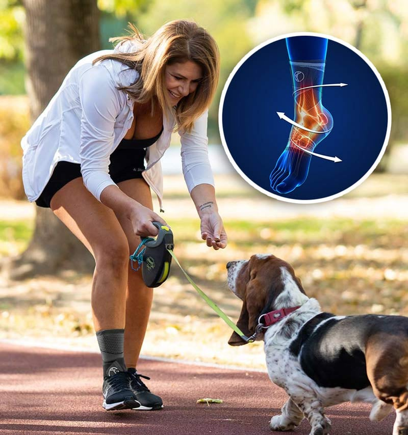 Ammattilaisen nilkan puristuspanta