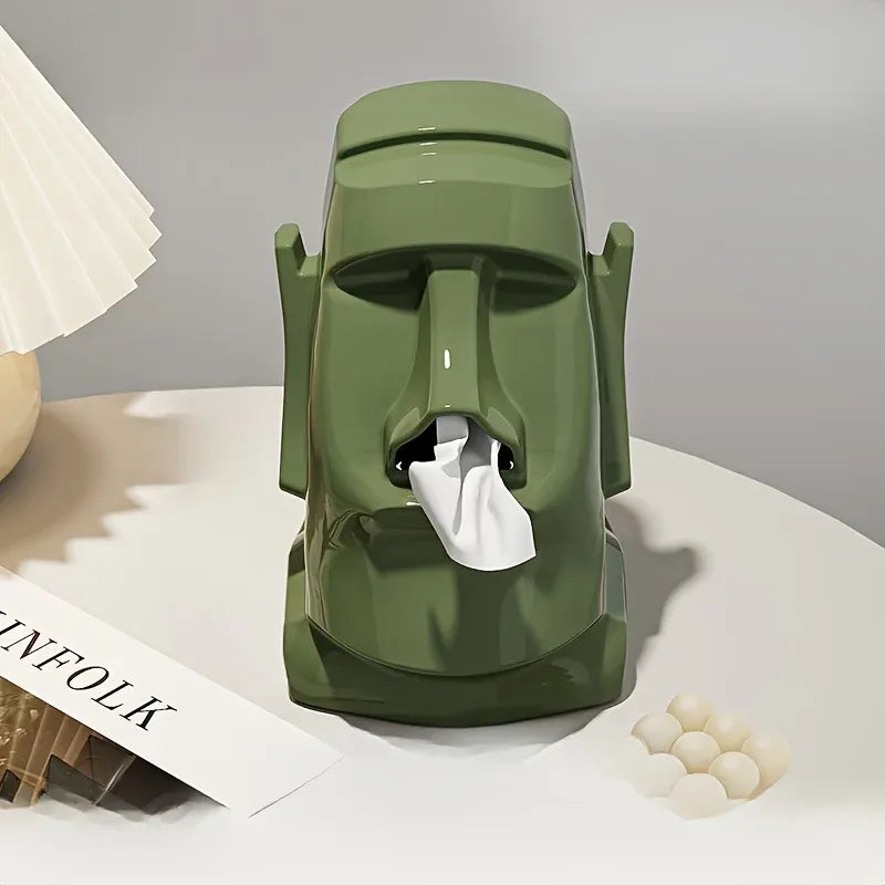 Moai Tiki Nenäliinaboksi