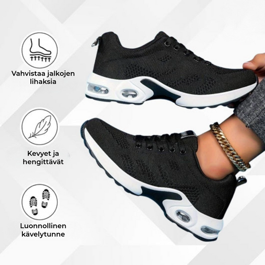 Ergonomiset kipua lievittävät kengät