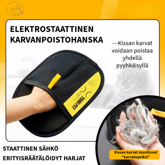 Sähköstaattinen karvanpoistohanska