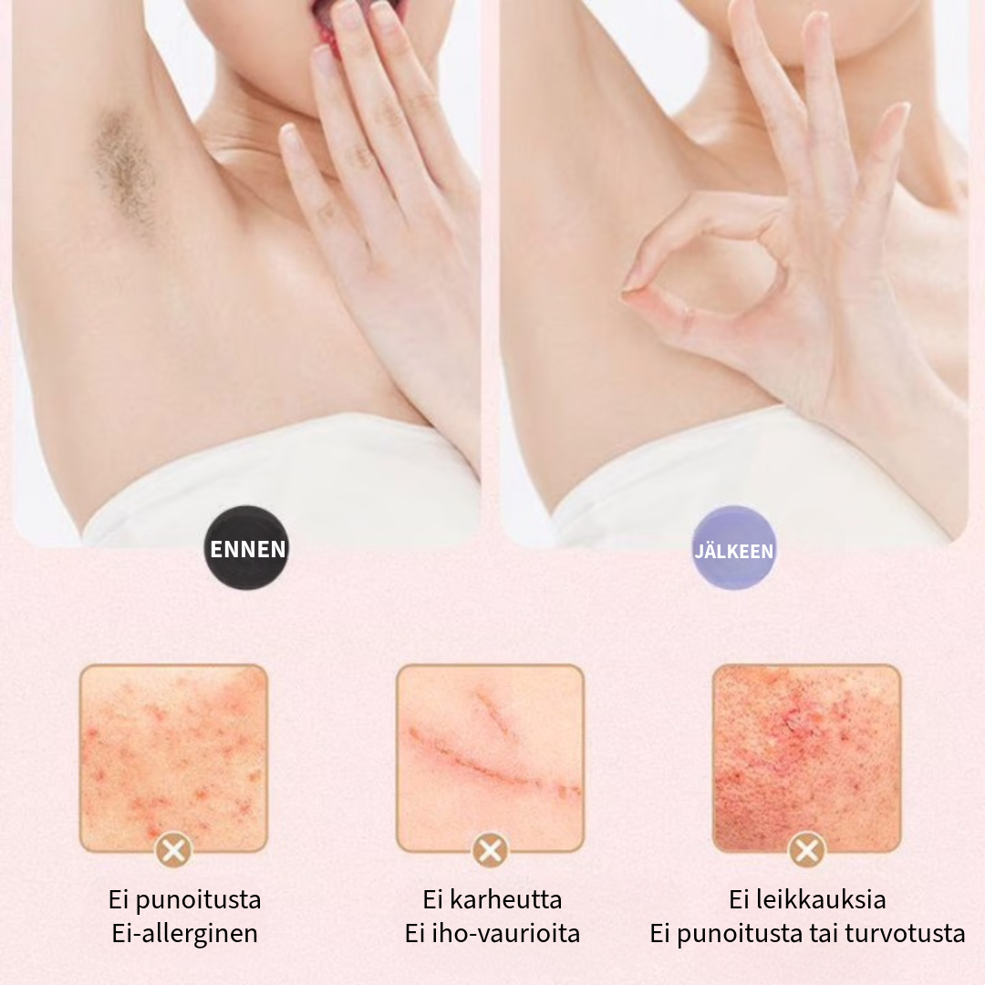 Mukava 2-in-1 Parranajokone Naisille