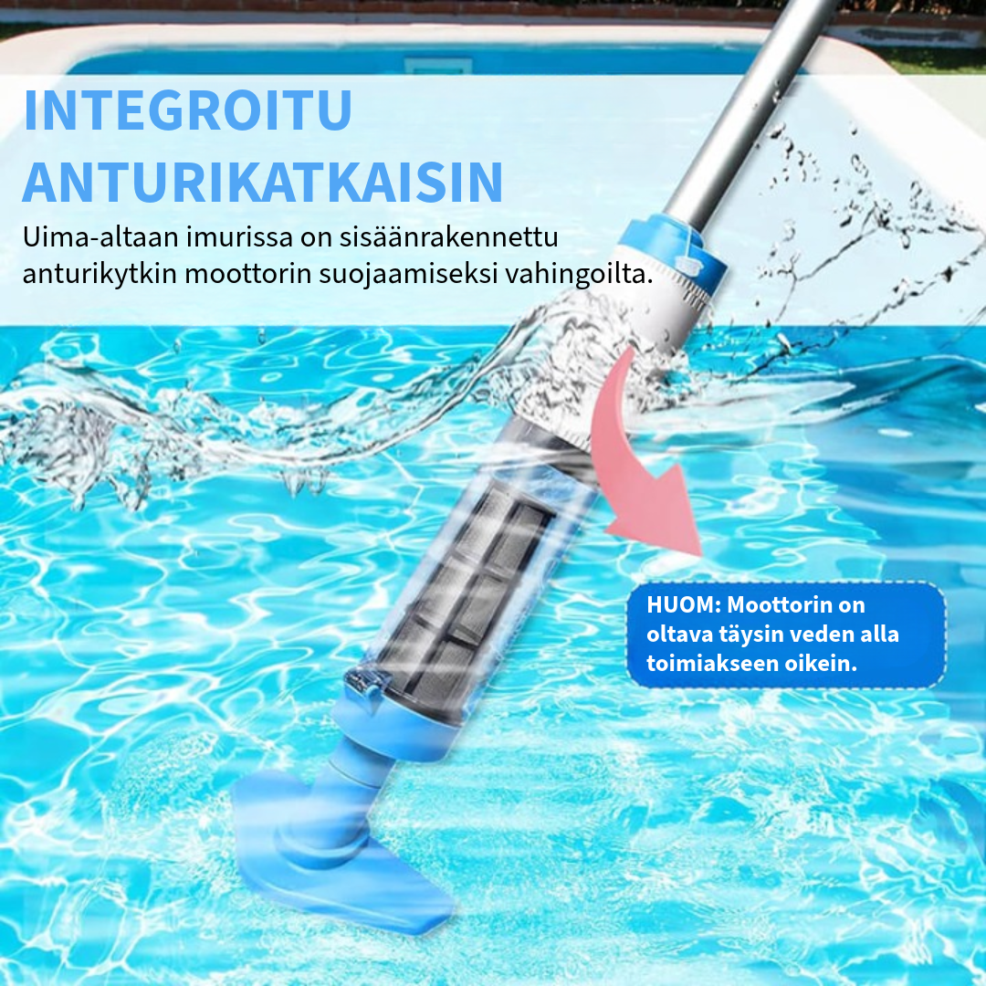 3-in-1 langaton allasimuri