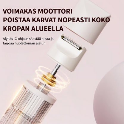 Mukava 2-in-1 Parranajokone Naisille