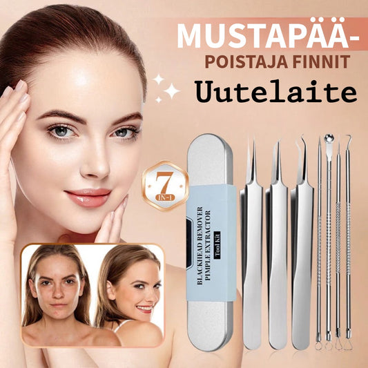Ruostumattomasta Teräksestä Valmistettu Mustapääpoistosetti