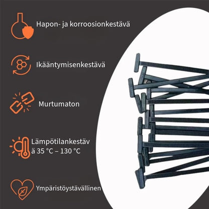 Yleiskäyttöinen Nylonkaapelisidekiinnike