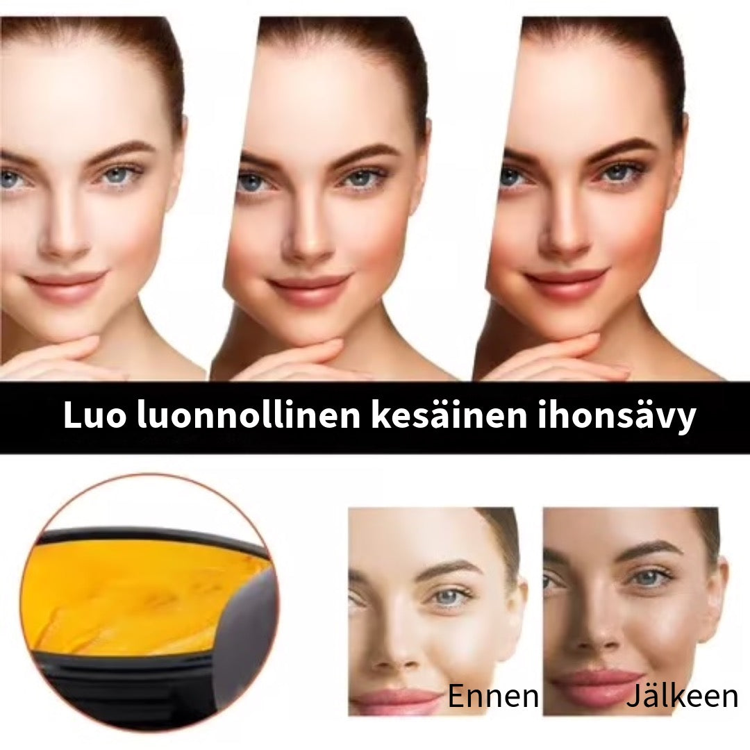 Itseruskettava geeli
