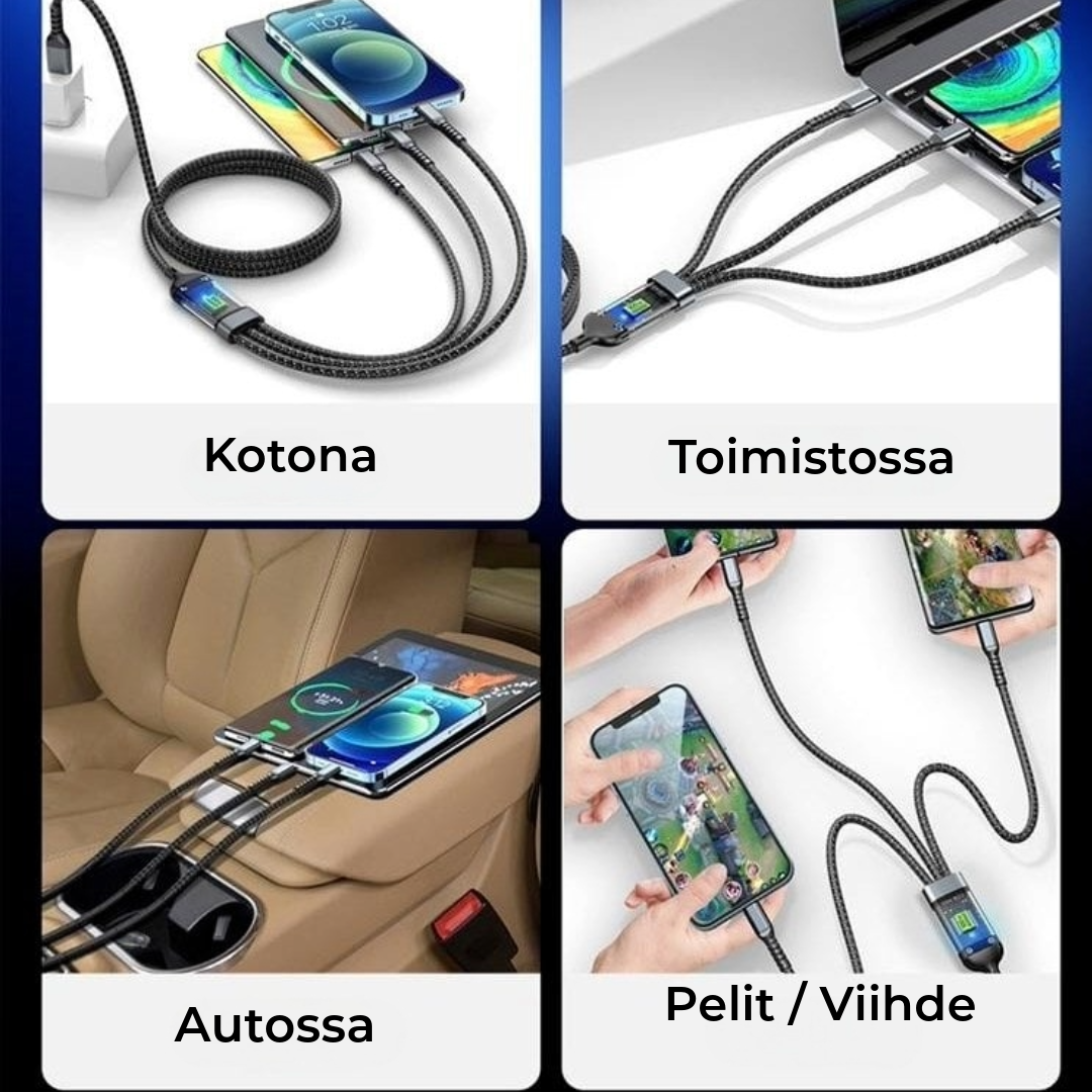 100W 3-in-1 Laturi