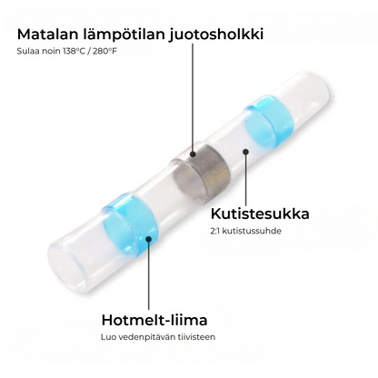 Vedenpitävä juotossetti