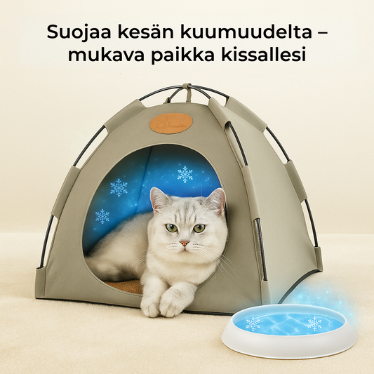 Ylellinen viilentävä teltta