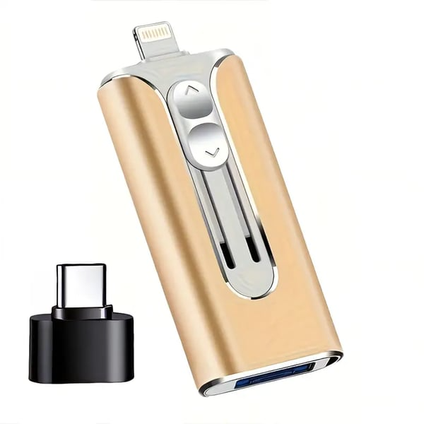 Ammattilaisen Flash-asema USB-C-sovittimella