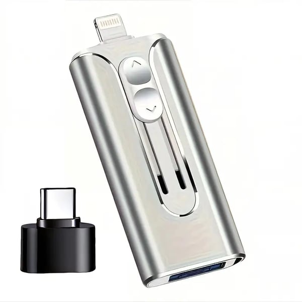 Ammattilaisen Flash-asema USB-C-sovittimella